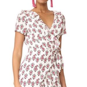 Club Monaco Menditha Silk Wrap Dress - MAKE AN OFFER